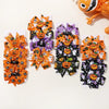 6/12/20Pcs/lot Christmas Day Hairpin Ribbon Cheer Up Hairclip Funny Pumpkin Head Halloween Hair Clips for Kids Hair Accessories
