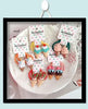 2PCS New Plush Rabbit Cute Princess Headwear Kids Elastic Hair Bands Children Ropes Girls Accessories Baby Headdress