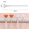 1pcs Portable Facial Mask Brush Fan Shaped DIY Skin Care Tool Makeup Face Mask Liquid Essence Applicator Beauty Cosmetic Brushes