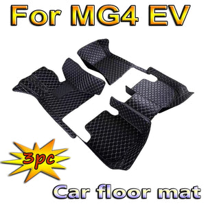 For MG4 EV MG Mulan EH32 2022 2023 2024 Car Floor Mats Carpet Anti-dirt Pad Leather Mat Car Mats Luxury Car Accessories Interior