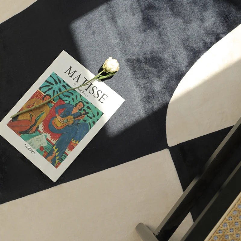 Minimalist Living Room Decoration Large Area Carpet Modern Rugs for Bedroom Thickened Soft Plush Carpets Lounge Rug Non-slip Mat