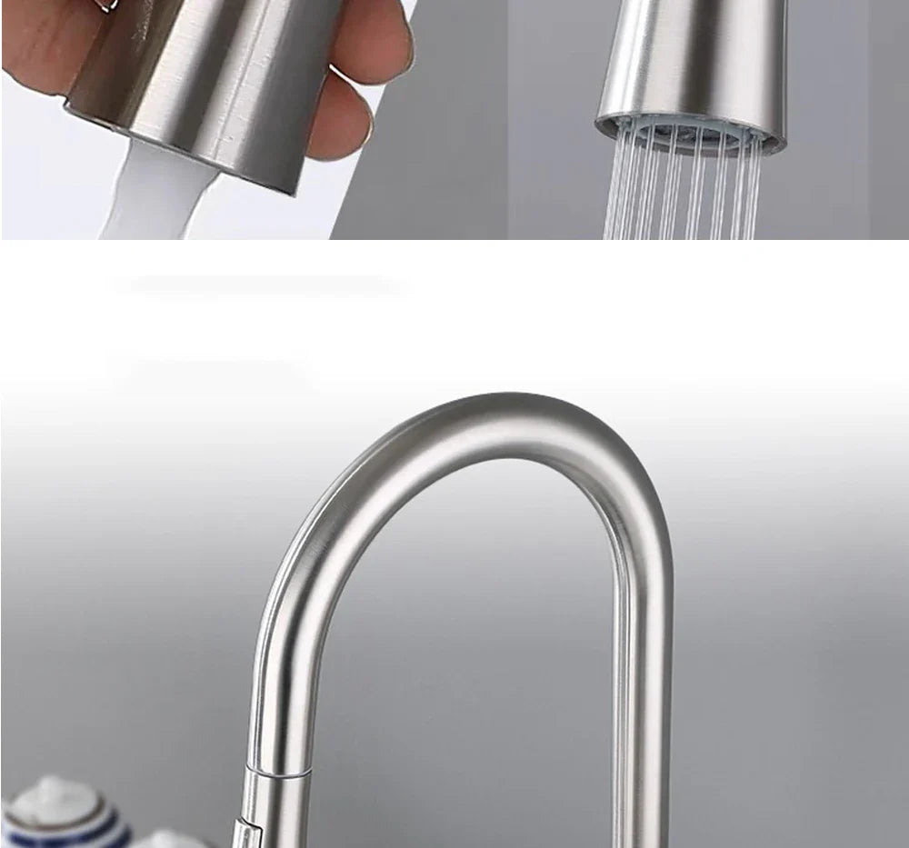 Kitchen Faucet Sprayer Nozzle Pull Out Shower Spray Head G1/2 Tap Accessory Replacement Black Golden Head Aerator Nozzle