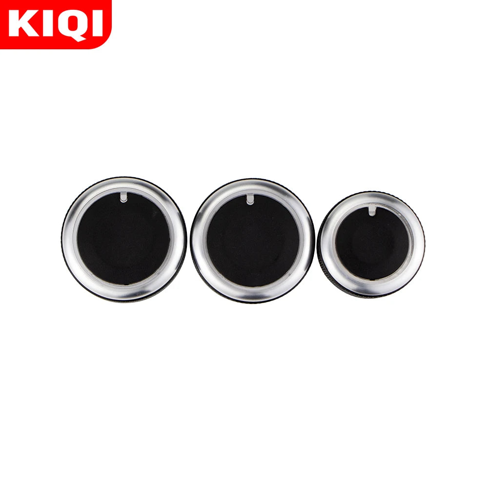 KIQI AC Knobs for Mitsubishi Triton 2006 - 2014 3Pcs/Set Car AC Air Conditioning Knob Heat Control Switch Knob Accessories