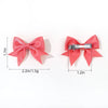 10Pcs/Set Classical Solid Ribbon Bow Hair Clips for Kids Girl Handmade Bows Hairpin Barrettes Headwear Children Hair Accessories