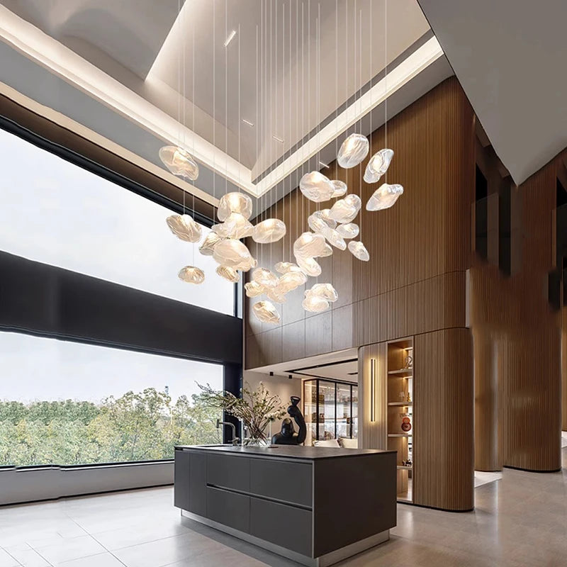 Nordic home decor dining room Pendant lamp lights indoor lighting stair lamp hanging light chandelier lamps for living room
