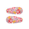 6Pcs Kids Mini Print Waterdrop Shape BB Hair Clip Cute Hair Accessories Hairpin Side Girls Hairgrip Barrette Children Headwear