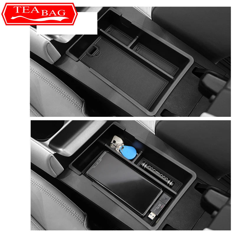 For BYD Yuan Pro Yuan UP EV 2024 Car Styling Armrest Box Storage Box Center Control Storage Box Interior Auto Accessories