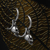 Halloween Skeleton Earrings Vintage Goth Punk Skull Earring for Women Man Fashion Jewelry Gifts