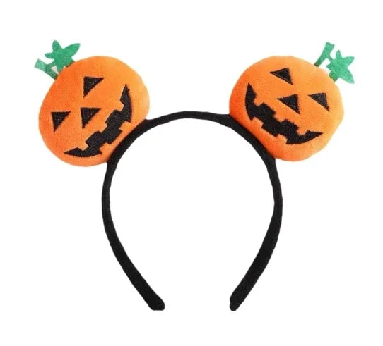 Halloween Children Party Necessary Baby Girls Red Wig Witch Vampire Cosplay Dress up Kids Girl Black Headband Accessories Gifts