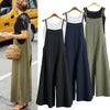 Wide Leg Loose Overalls Summer 6 Color Options Oversized S-5XL Slip Baggy Pant Trousers JYFS-1858