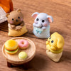 Creative Simulation Animal Bag Pet Miniature Ornament For Landscape Dollhouse Home Craft Decora DIY Fairy Garden Accessories