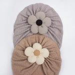 Load image into Gallery viewer, 1PCS Antumn Winter Warm Flower Baby Girls Hat Newborn Beanie Kids Toddler Infant Turban Caps Hair Accessories Gifts
