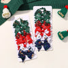 6/8pcs/set Christmas Bows New Year Party Decor Hair Bows for Girl Kids Hair Christmas Decorations Supplies Baby Hair Accessories