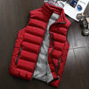 Autumn Casual Sleeveless Vest Men Jacket 2024 Fashion Warm Windproof Cotton Coat Male Winter High Quality Clothing Men Waistcoat