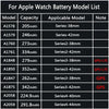 100% New Original Replace Battery For Apple Watch Series 1 2 3 Bateria IWatch S1 S2 S3 GPS LTE 38mm 42 mm Batteries +Free Tools