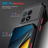 Camera Protect Matte Back Fundas For Xiaomi Poco F6 Pro Case Little F 6 F6Pro PocoF6 PocoF6Pro 5G Hard PC Shockproof Phone Cover