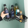 New Bathroom Shelf Wall Mounted Rack No-Drill Kitchen Storage Organizer Shelf Corner Shelf Bracket for Bathroom Accessories