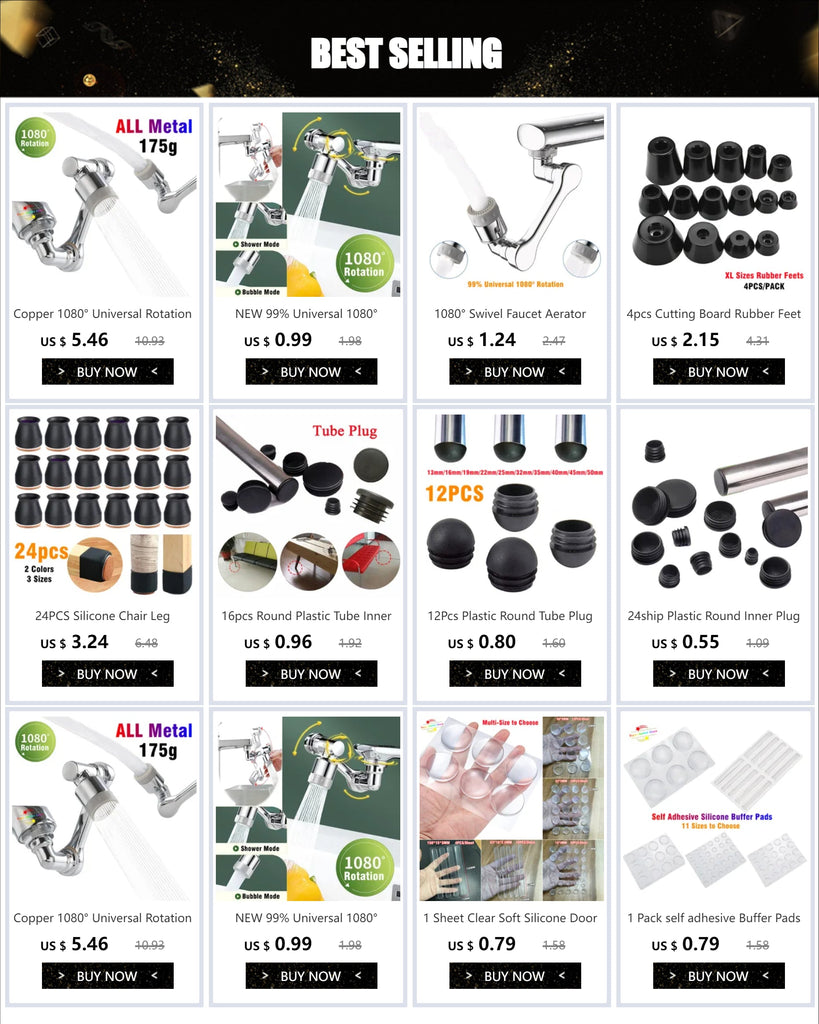 G1/2 Kitchen Pull Out Faucet Head Chrome Shower Nozzle Sprayer Bathroom Sink Tap Replacement Accessory Male Threads Head Aerator