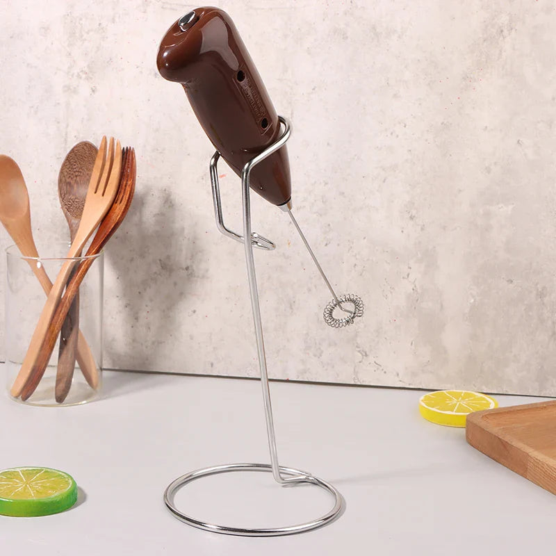 Electric Egg Beater Holder Milk Mixer Frother Stand Rack Bracket For Kitchen Milk Coffee Egg Stirring Tools Storage Stand Rack