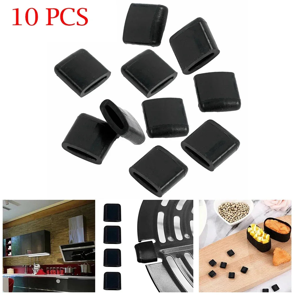Home Kitchen Air Fryer Rubber Bumpers Replacement Scratch Protection Cover Accessories High Temperature Resistant
