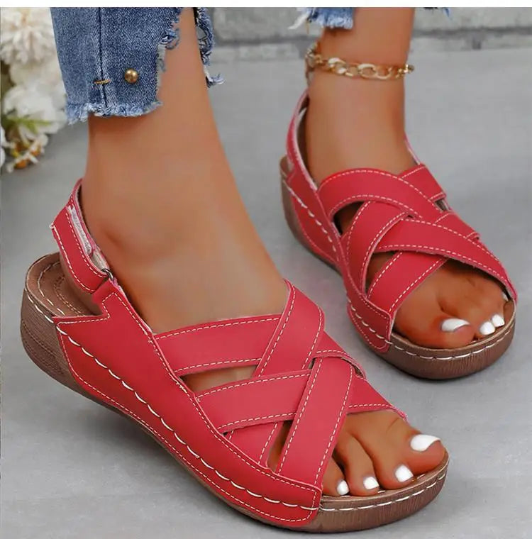 Shoes Women Sandals Summer Soft Women's Shoes Party Ladies Shoes Wedge Women's Sandals Casual Women Sandal Footwear Female