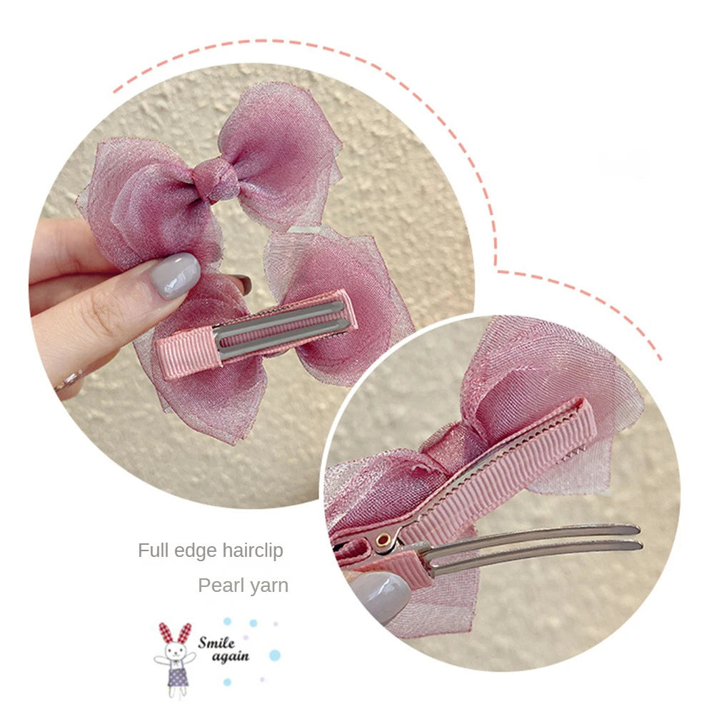 Children Bow Hairpin Kids Headwear Baby Hair Accessories Cute Girl Hairpin Fashion Hairpin Various Styles Kids Accessories