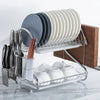 Kitchen Cutlery Storage Box Shelf Plate Tableware Supplies Storage Rack Knife Rack Cupboard Drain Tray Kitchen Household Items