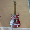 In stock, 6-chord relic style Fan Hailun electric guitar, red body, chrome plated accessories, available in multiple colors, fac
