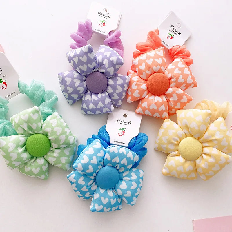 Small Flowers Hair Clips Baby Girls Cute Hair Accessories Children Hair Grips Kids Hair Wear Barrettes Toddler Hairpins Headwear