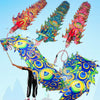 6/8/10/12m Chinese Ribbon Dragon Dance Accessories For Adults Fitness Props Outdoor Funny Practice Gift New Year Performance