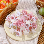 Load image into Gallery viewer, 20pcs Kids Elastic Hair Bands Girls Plush Ball Rubber Band For Children Sweets Scrunchie Hair Ties Clip Baby Hair Accessories
