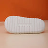 Women Spring Autumn Home Cotton Slippers Ladies Open Indoor Drop Toe Slides New Imitation Rabbit Hair Inside Flat Slippers