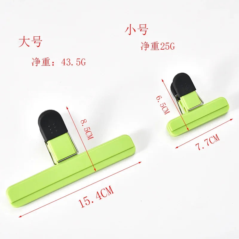 1pc Plastic Food Sealing Bag Clip Fresh Moisture-proof Snack Potato Chips Postcard Sealing Clip Household Kitchen Gadgets Items