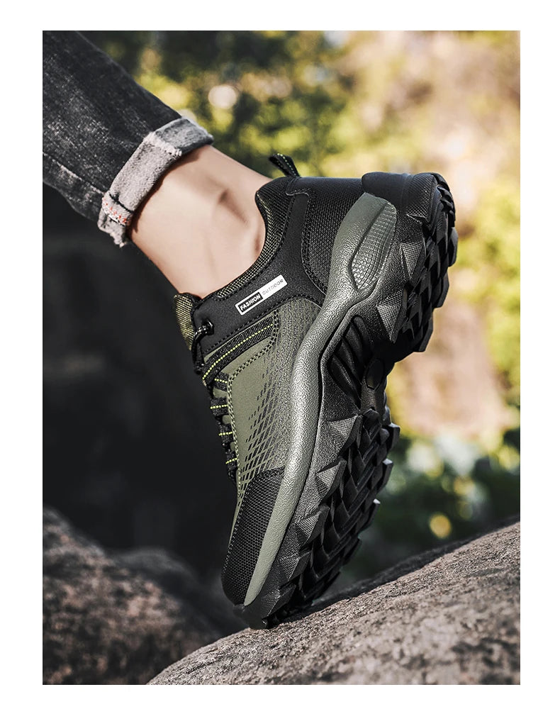 Men Shoes Sneakers 2023 New Casual Shoes Waterproof Lace Up Non-slip Comfortable Masculino Outdoor Walking Style Shoes Male