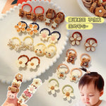 Load image into Gallery viewer, Hair Accessories for Girls Elastique Cheveux Fille Kids Lacos De Cabelo Infantil New Ties Bandeau Bebe Fille Rubber Band Korean
