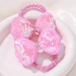 Load image into Gallery viewer, 2Pcs/lot Lovley Flower  Ponytail Elastic Hair Bands for Girl Children Hair Ties Cartoon Kids Hair Accessories Baby Headwear
