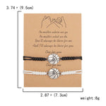 Load image into Gallery viewer, 2Pcs/Set Football Baseball Basketball Volleyball Bracelet Hand Made Sport Couple Bracelet for Women Man Jewelry Accessories
