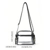 Transparent Diagonal Shoulder Bags for Women Bag PVC Waterproof Shoulder Bag Crossbody Bag for Women Designer Bags Сумка Женская