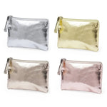 Load image into Gallery viewer, Mini Bright PU Leather Wallet Coin Purse Key Bag Key Holder Pocket Storage Bag Zipper Waterproof Portable Thin Coin Pouch

