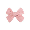 2Pcs/Set Cute Flower Print Bowknot Hair Clips for Baby Girls Cotton Bows Hairpins Barrettes Headwear Kids Hair Accessories Gift