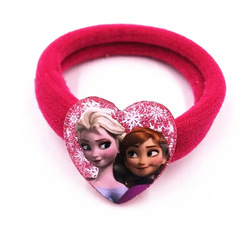 2Pcs Cartoon Princess Disney Mermaid Ariel Shine Hair Clips BB Clips Kids Hairpins Girls Hair Accessories Baby Headdress Gift