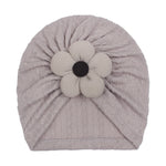 Load image into Gallery viewer, 1PCS Antumn Winter Warm Flower Baby Girls Hat Newborn Beanie Kids Toddler Infant Turban Caps Hair Accessories Gifts
