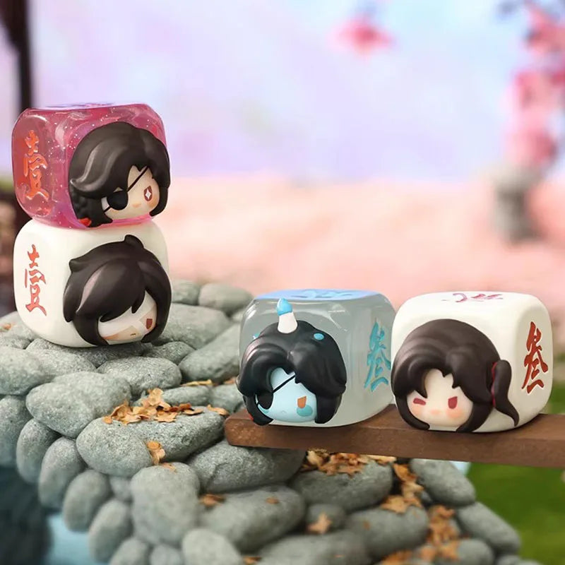 Heaven Officials Blessing Dice Candy Blind Box Q Version Anime Figure Tian Guan Ci Fu Xie Lian Hua Cheng Mystery Box Toy Gifts