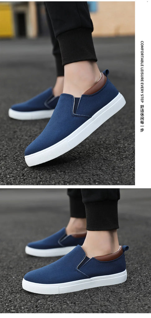 Men Shoes Canvas Sneakers Flats Lace up Leisure Loafers Fashion Comfort Rubber Sole Non Slip Sneakers 45 45 47 48 Large Size