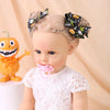4Pcs/Set Baby Girls Christmas Snowman Bows Hair Clips for Kids Funny Ribbon Bowknot Hairpin Headwear Hair Accessories Gifts