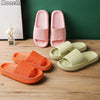 Summer Slippers Men Thick Sole Beach Slides Women Bathroom Anti-Slip Slipper Soft Sandals Fashion Flip-Flops Ultra-Light Shoes