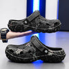 Summer Men's Casual Sandals Fashion Mens Light Waterproof Shoe Male Non-Slip Chef Shoes for Men Comfortable Water Beach Slippers