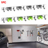 Broom Hook Holder Wall Mount Mop Organizer Holder Stainless Steel Storage Hook Kitchen Bathroom Organization Accessories