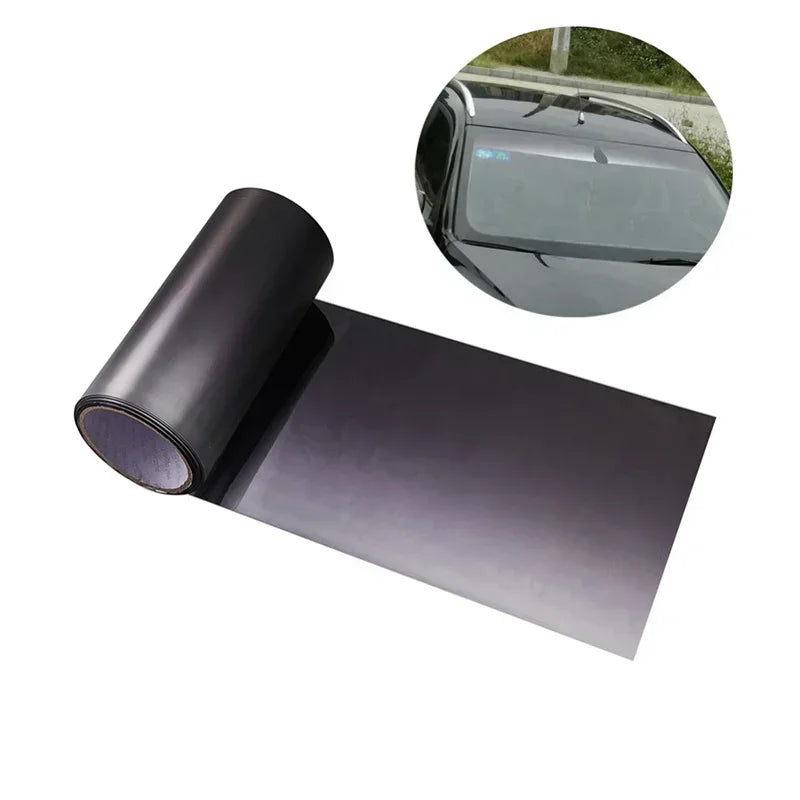 Colorful Gradient Car Windscreen Solar Film UV Protection Window Sun Shade Tinted Stickers Auto Styling PET Films 20cmx150cm