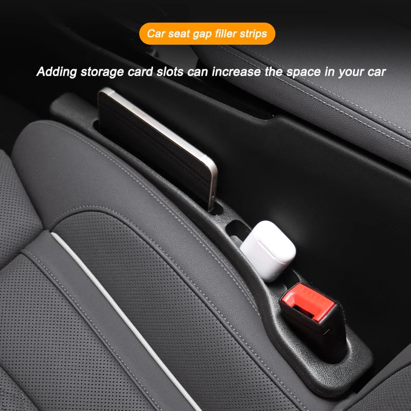 Car Seat Gap Filler Side Seam Plug Strip Leak-proof Filling Strip For All Car Model Wallet Phone Holder Car Accessories